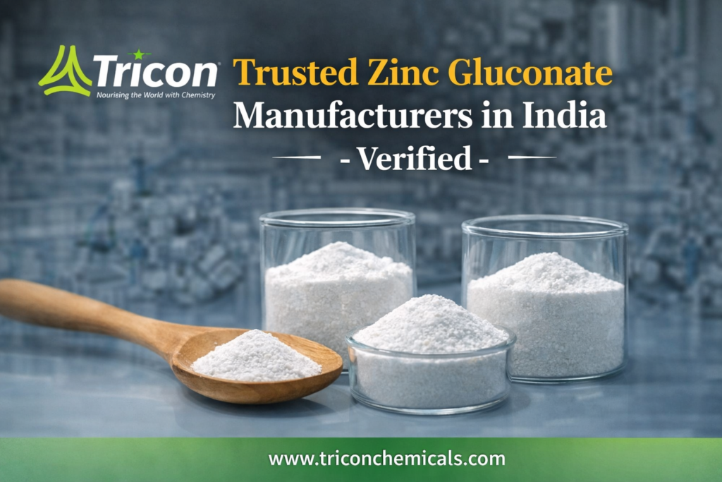 Trusted Zinc Gluconate Manufacturers in India - Verified
